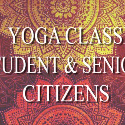15 Classes Students & Senior Citizens