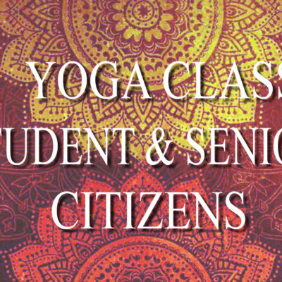 1 Yoga Class Students & Senior Citizens